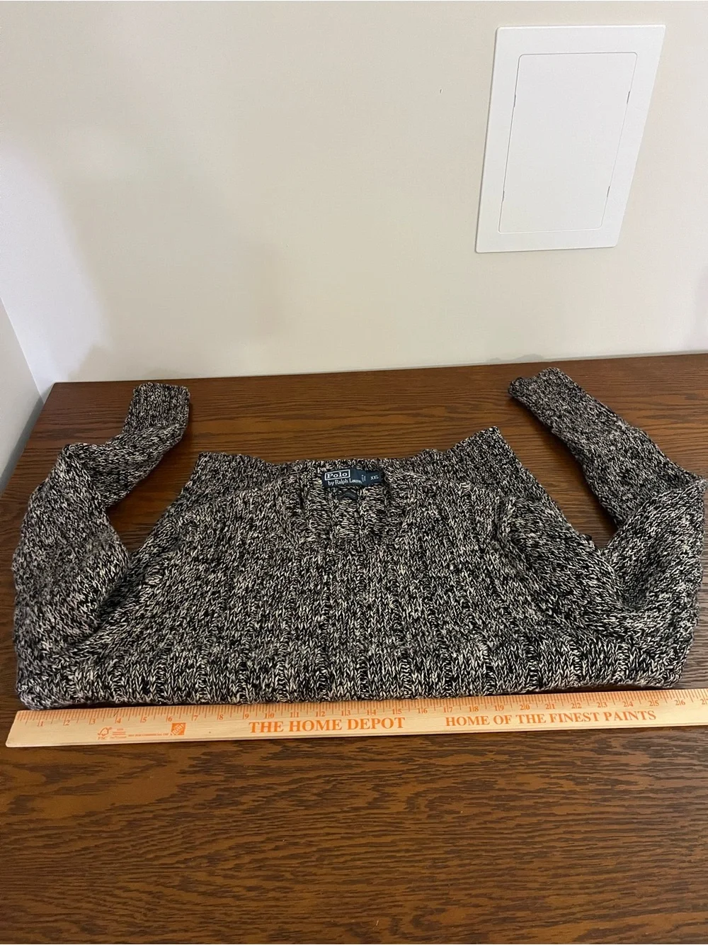 Polo Ralph Lauren Marled Knit Crewneck Sweater Size XXL Basic Preppy IVY League